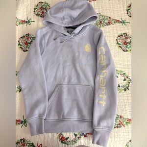 Women’s Like New North Face Hoodie.  Light lavender color, Women size XS